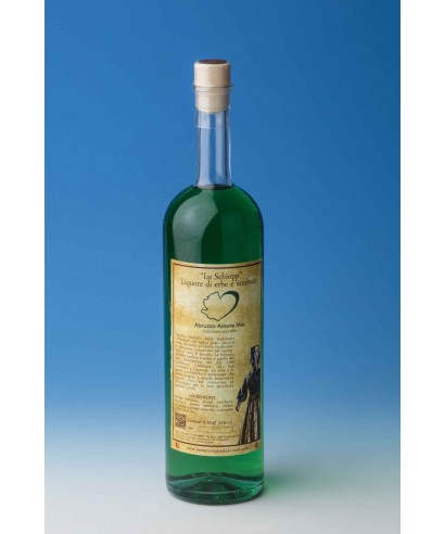 Liquore di erbe e sambuco